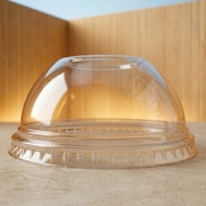 TAPA PLASTICO PET 12_24 OZ 98.5MM WIDE HOLE TRANSLUCIDA CARVAJAL CAJA 20X50 1000 E