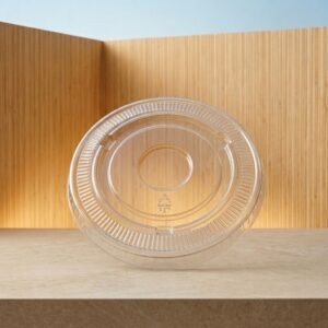 TAPA PLASTICA PS PARA VASO PP 8_OZ BOSCO 20X50 CAJA CONT.1000