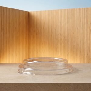 TAPA PLASTICA PET 48_OZ ENSALADERA DUPLO TRANSPARENTE CONVERPRO CAJA 8X50 400 E
