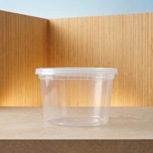 ENVASE PLASTICO PP 1/2L 16_OZ 114MM TRANSLUCIDO WAU! CAJA 20X25 500 C