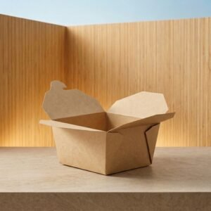 CONTENEDOR PAPEL DELIBOX 1 KRAFT IMPRESO BIOFORM CAJA 9X50 450 (U)
