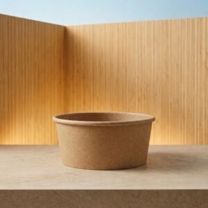 BOWL PAPEL 26_OZ 150MM KRAFT BIOFORM CAJA 12X25 300 U