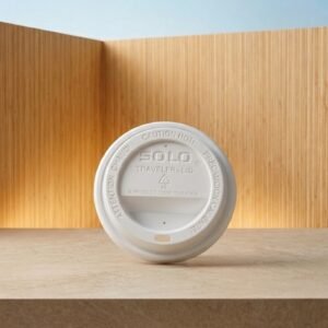 TAPA PLASTICA PS 6_8_10 OZ 80MM VASO PAPEL BC BLANCA CONVERPRO CAJA 20X50 1000