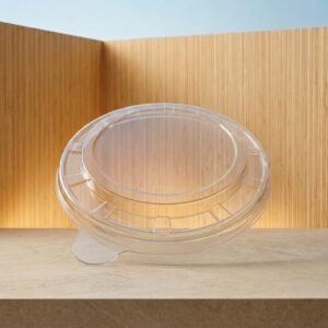 TAPA PLASTICO PET 16_26_32 OZ 150MM P/BOWL BIOFORM CAJA 12X25 300 U
