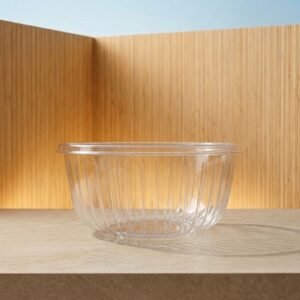 ENSALADERA DUPLO PLASTICA PET 48_OZ TRANSPARENTE CONVERPRO CAJA 8X50 400 E