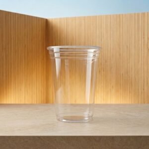 VASO PLASTICO PP 16_OZ 95MM TRANSLUCIDO GOLD CAJA 40X25 1000 C