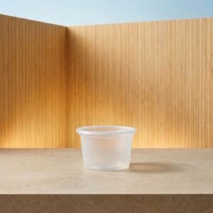 ENVASE PLASTICO PS 4_OZ 75MM TRANSLUCIDO CONVERMEX CAJA 20X100 2000