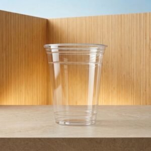 VASO PLASTICO PP 12_OZ 95MM TRANSLUCIDO GOLD CAJA 20X50 1000 C