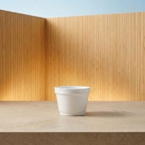 ENVASE TERMICO 16_OZ 117MM BLANCO CONVERMEX CAJA 20X25 500