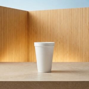 VASO TERMICO 12_OZ 90MM BLANCO CONVERMEX CAJA 40X25 1000