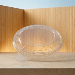 TAPA PLASTICO PET 16_26_32 OZ 150MM P/BOWL BIOFORM CAJA 12X25 300 U